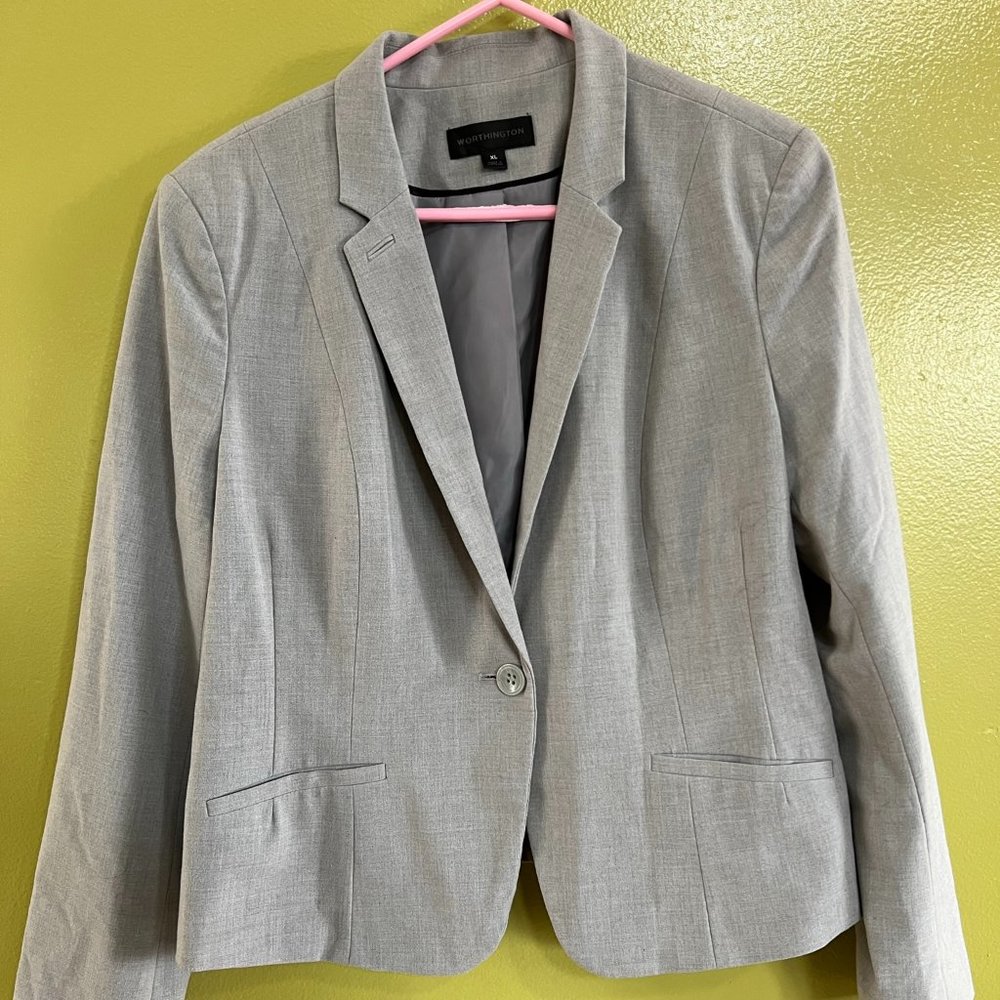 Worthington Gray Blazer